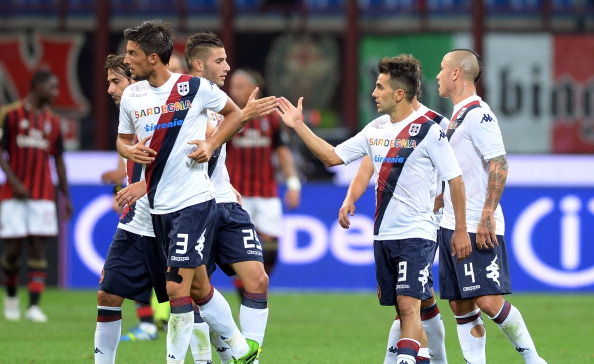 Milan-Cagliari 3-1, passo indietro dei rossoblù a San Siro