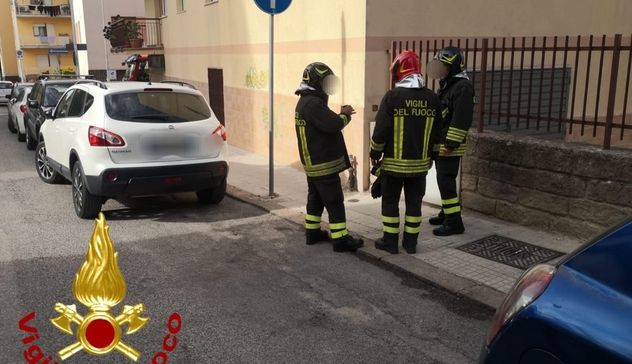 Fuga di gas a Sassari, intervengono i Vigili del fuoco