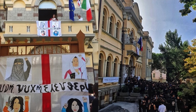 “Taglia e Rinasci”: a Nuoro alunni e insegnanti a supporto delle proteste delle donne iraniane