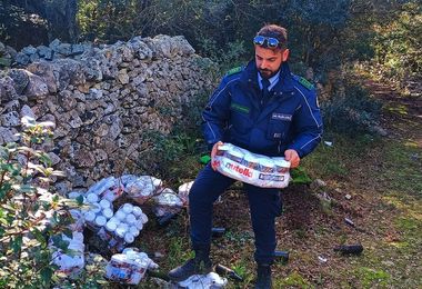 Un quintale di Nutella abbandonato tra gli ulivi in Puglia