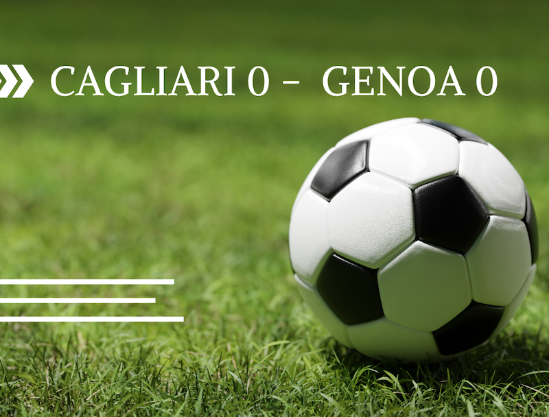 Cagliari, contro il Genoa è ancora 0-0