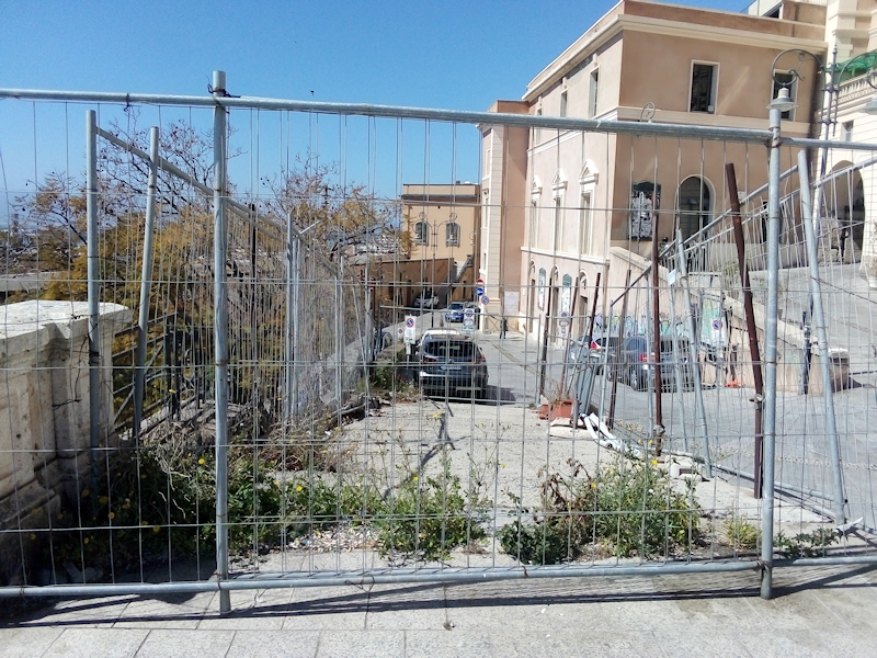 Cagliari, la denuncia di Valerio Piga sulle condizioni in cui versa il Bastione di Saint Remy