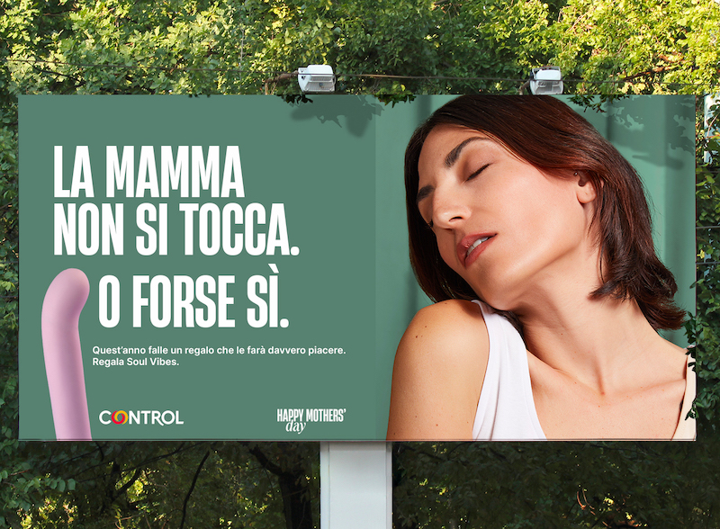 “Anche le mamme hanno il diritto al piacere”, campagna pubblicitaria vietata, ma Control Italia la lancia sui social
