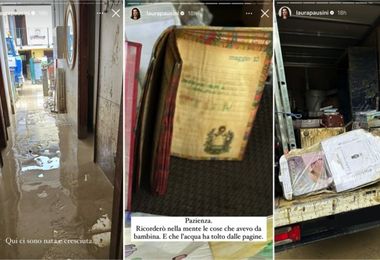 Laura Pausini mostra le foto della casa dopo l’alluvione. “Resta solo il ricordo”