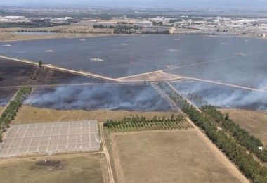 Incendi: elicotteri in azione a Siligo e Macchiareddu 