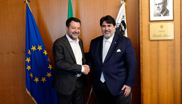 Salvini incontra Solinas in Regione: 