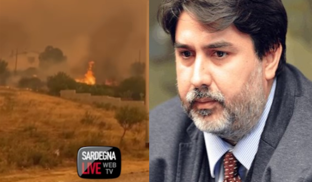Allarme incendi, Solinas condanna i colpevoli e manifesta vicinanza alle popolazioni colpite