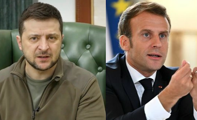 Zelensky e Macron al telefono per discutere sul corridoio del grano