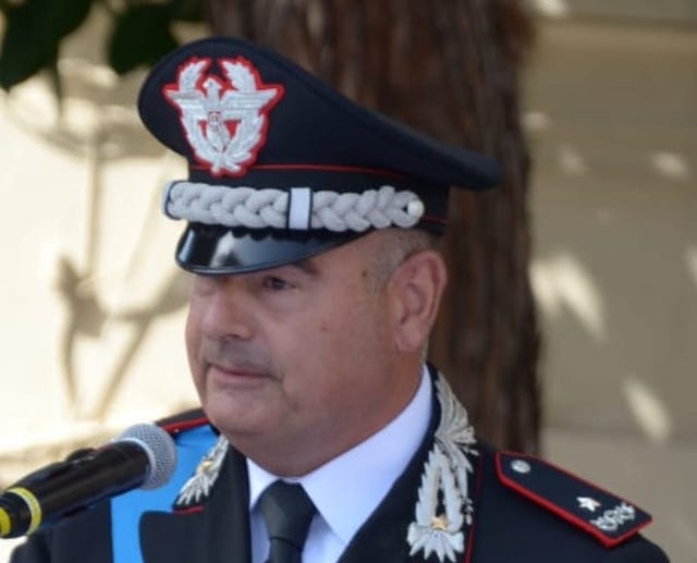 Il Generale Stefano Iasson oggi in visita al Comando Provinciale di Cagliari