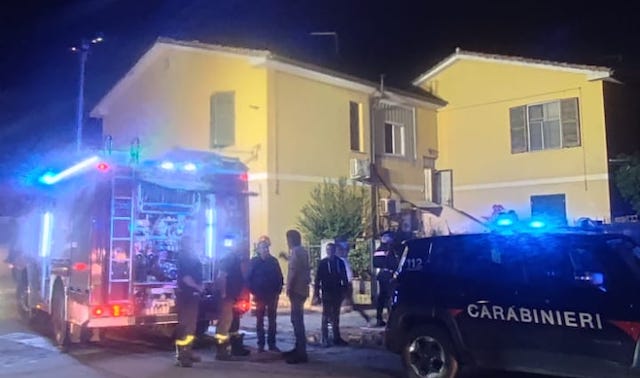 Uta. A fuoco un’abitazione: 90enne salvata dai carabinieri 