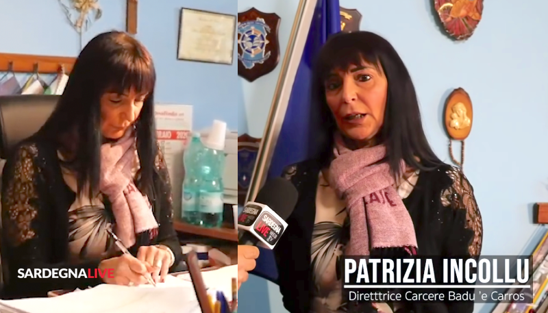 Quando incontrammo Patrizia Incollu, la direttrice del carcere nuorese di Badu 'e Carros