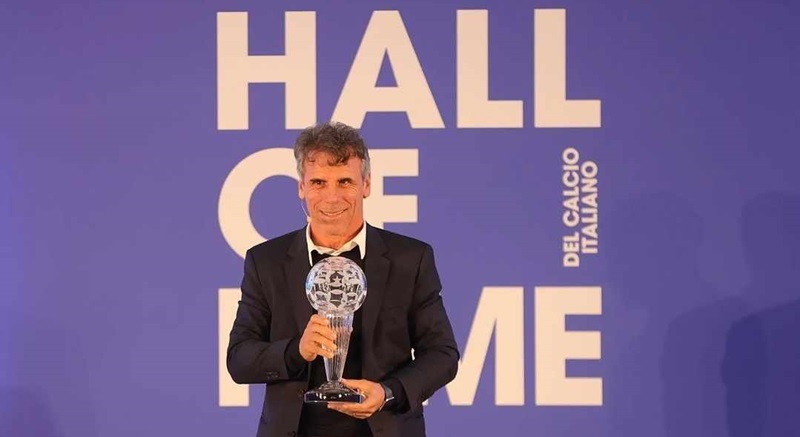 Gianfranco Zola nella Hall of Fame del calcio italiano