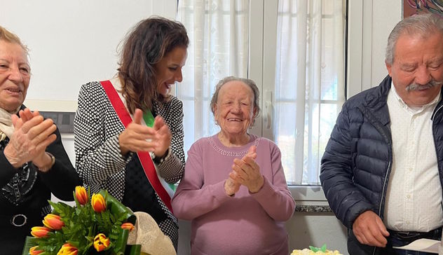 Selargius, Annetta Puddu festeggia 100 anni