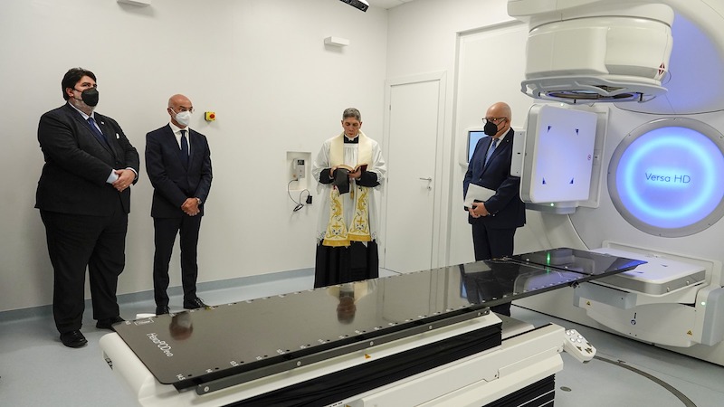 Al Businco in funzione il nuovo acceleratore nella Radioterapia