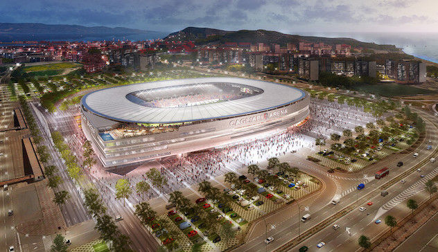 Nuovo stadio del Cagliari, accordo di programma sul Buras
