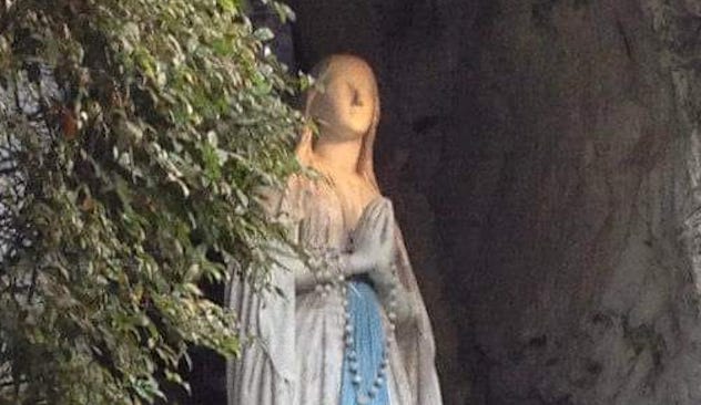 La statua della Madonna di Lourdes arriva in Sardegna