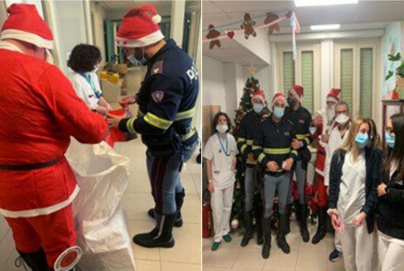 Nuoro, la Polizia di Stato porta doni ai bambini ricoverati 