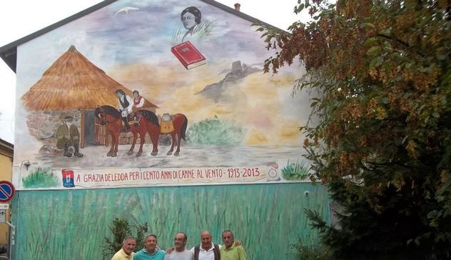 A Monza un murales dedicato a Grazia Deledda