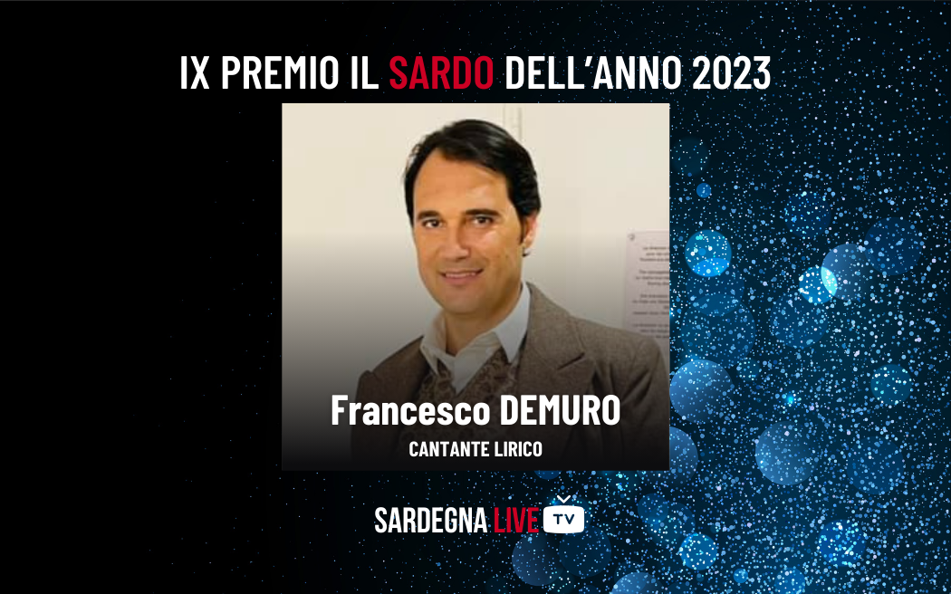 Premio Sardo dell'anno 2023: il candidato Francesco Demuro