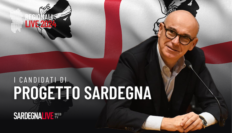 Regionali 2024, i candidati di Progetto Sardegna