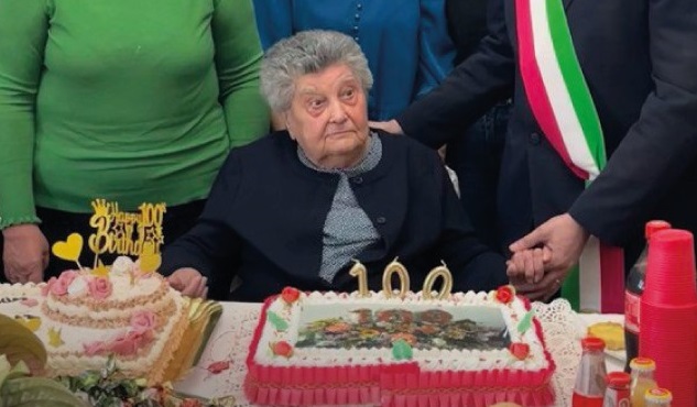 100 anni! Porto Torres in festa per la signora Maria Dessì