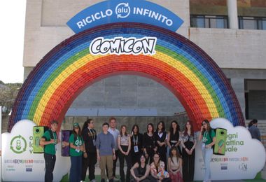 Sostenibilità, Arcobaleno Cial dà benvenuto ai 175mila visitatori di Comicon
