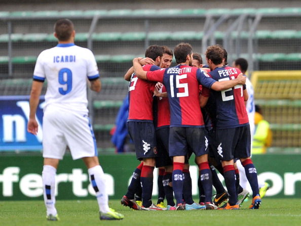 Cagliari-Inter 1-1, buon punto per l'ennesima partita in trasferta