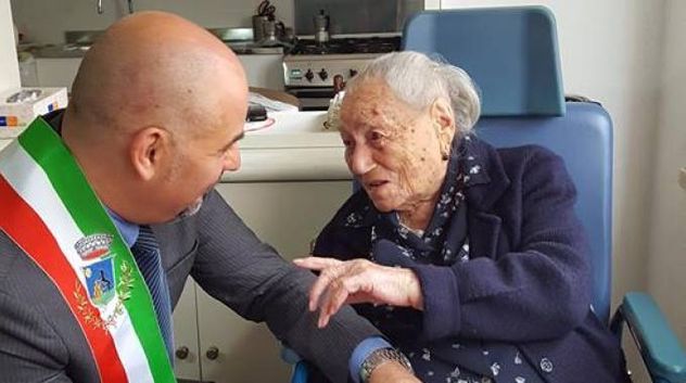 Giuseppina Projetto, con i suoi 115 anni e 110 giorni, è la seconda persona più longeva d'Italia