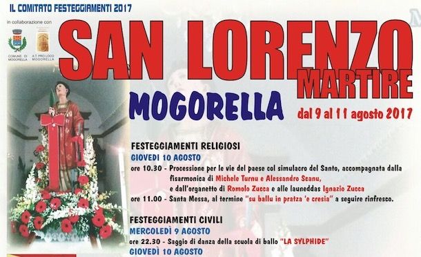 Mogorella in festa per San Lorenzo martire
