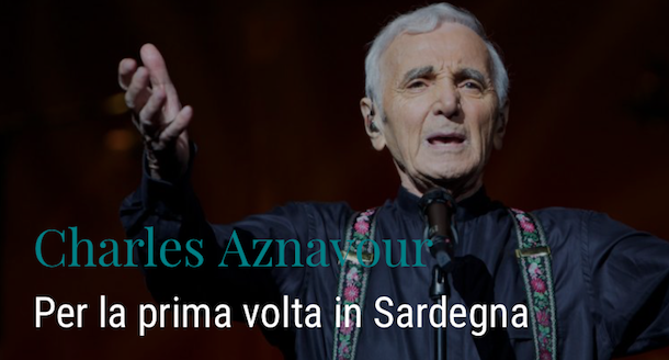 Charles Azanvour a Santa Margherita: la sua musica non ha età