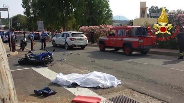 Domenica nera sulle strade della Sardegna: muore un motociclista di Bolotana