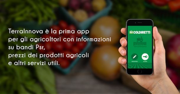 Nasce la prima app al servizio per gli agricoltori
