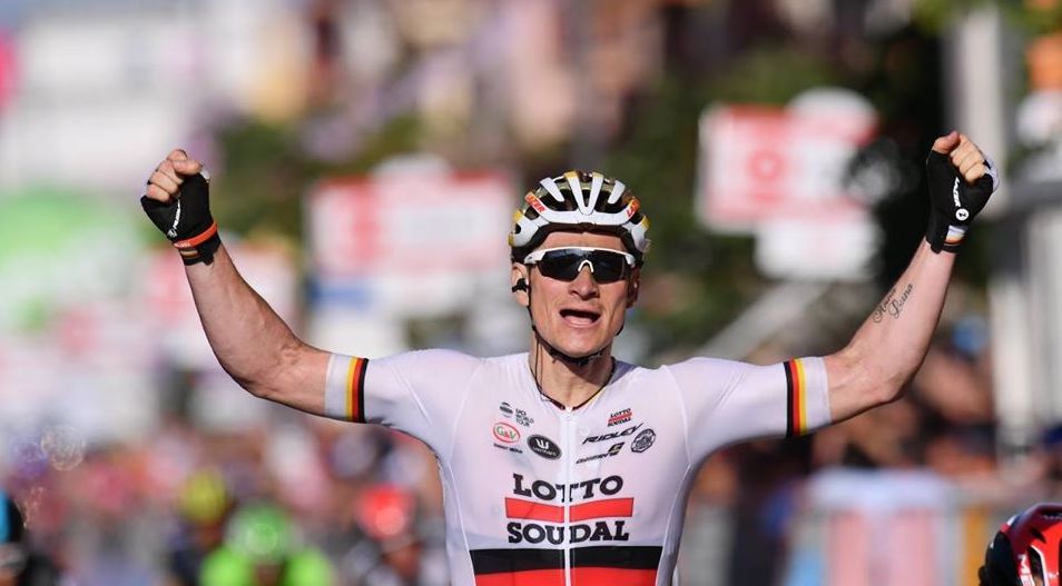 Giro d'Italia: Greipel vince la seconda tappa Olbia-Tortolì