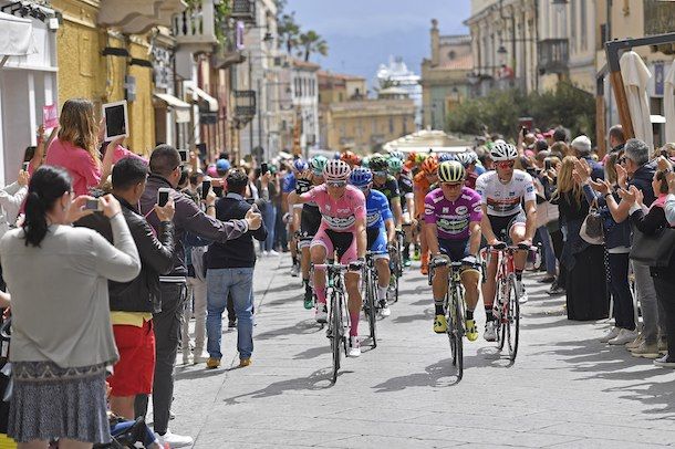 Giro d'Italia. Tappa 3: Tortolì-Cagliari, 148 km