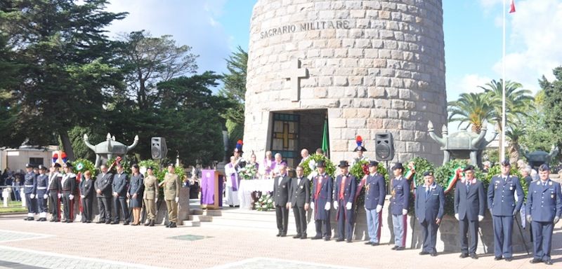 Cagliari. Cerimonia di commemorazione dei caduti in guerra ed in operazioni di pace