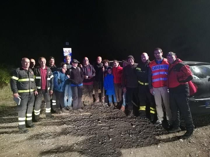 Escursionisti dispersi in Baronia, vigile del fuoco in loro soccorso nonostante la giornata libera