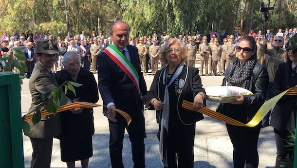 Giardini intitolati al Caporal Maggiore Scelto Gianmarco Manca: toccante cerimonia ad Alghero