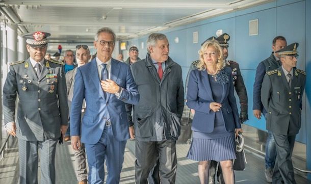 Il sindaco Zedda riceve il presidente del Parlamento europeo Antonio Tajani