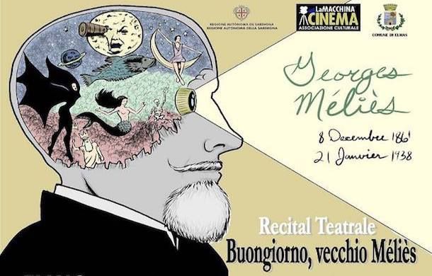 Con Omero Antonutti a Elmas: il recital dedicato al grande George Méliès