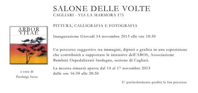 Cagliari. Inaugurazione della Mostra di Fotografia e Pittura a sostegno dell'Associazione Bambini Ospedalizzati