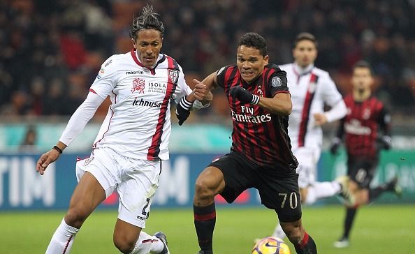 Milan-Cagliari 1-0. Bacca beffa i rossoblù