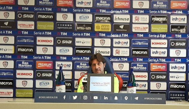 Cagliari-Napoli, Rastelli: ''Sorprendiamo gli azzurri. Futuro? Fosse per me...''