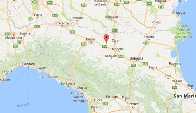 Scossa di terremoto di magnitudo 3.7 registrata questa mattina nella zona di Reggio Emilia