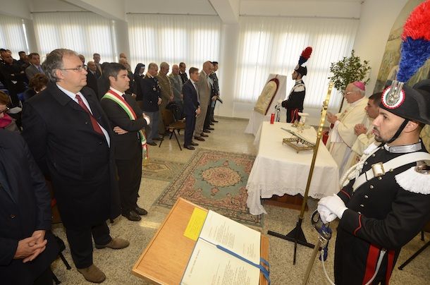 Celebrazione della Santa Messa in onore della Virgo Fidelis, patrona dell'Arma dei Carabinieri