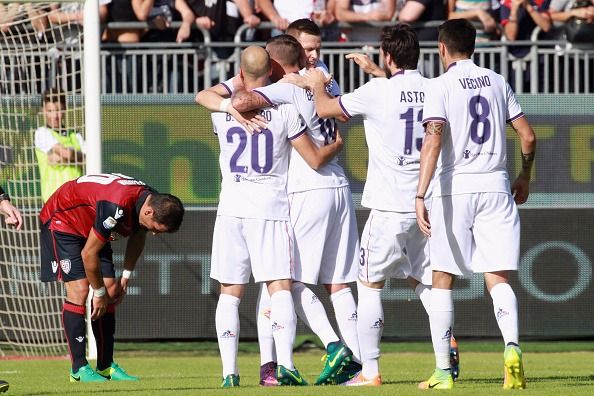Cagliari-Fiorentina 3-5, i viola schiantano i rossoblu