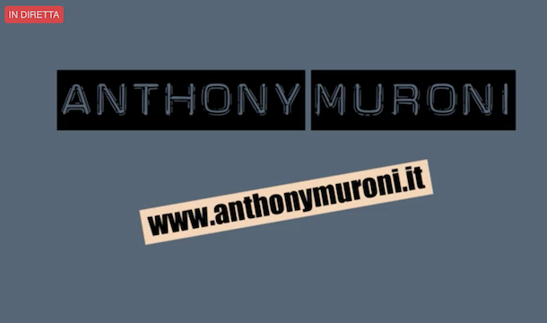 Anthony Muroni in DIRETTA dal Teatro Massimo di Cagliari
