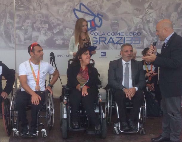 La Sardegna abbraccia l'atleta paralimpico di Oschiri Giovanni Achenza, bronzo nel triathlon