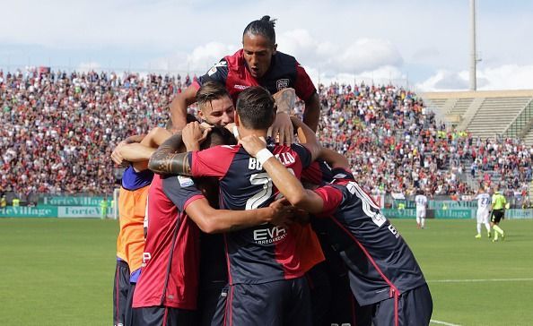 Il Cagliari travolge l'Atalanta per 3 a 0. La cronaca della partita, le pagelle e le interviste del match