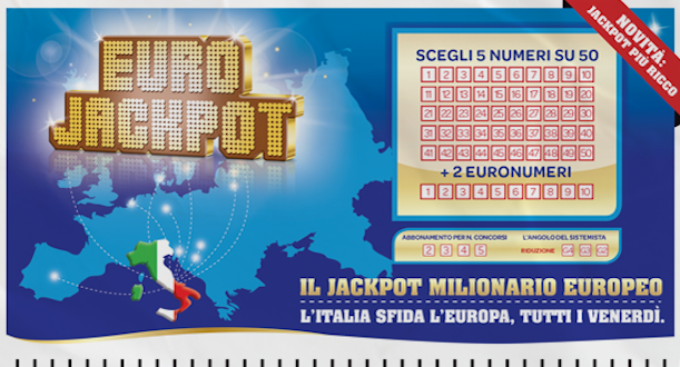 Eurojackpot, vincita da 56mila euro