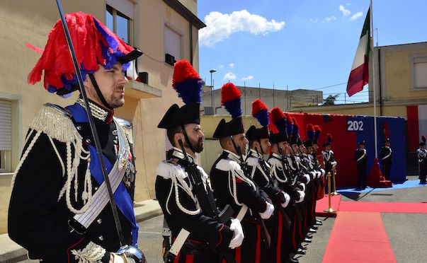 Celebrato questa mattina il 202° anniversario della fondazione dell'Arma dei Carabinieri